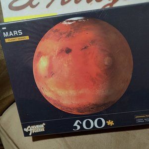 Puzzles: Sealed & New In Box- Mars Puzzle-500 pc. Brand-Anvava